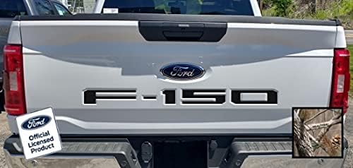 Miniatura 10 de Decal Mods Calcomanías de inserción para portón trasero con letras y incrustaciones (calcomanía delgada) para Ford F150 (2021-2022) (rojo) - CR