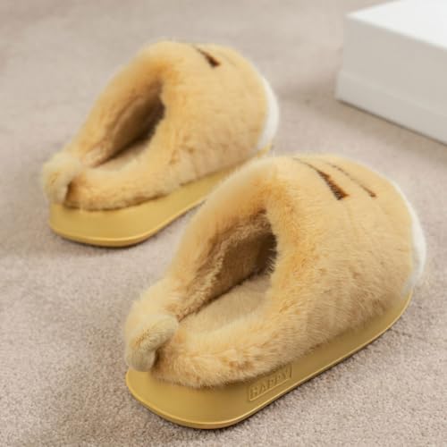 Cat Paw Slippers, Winter Warm Platform Cat Feet Slippers, Cute Fluffy Animal Cat Paw Slippers for Women 6