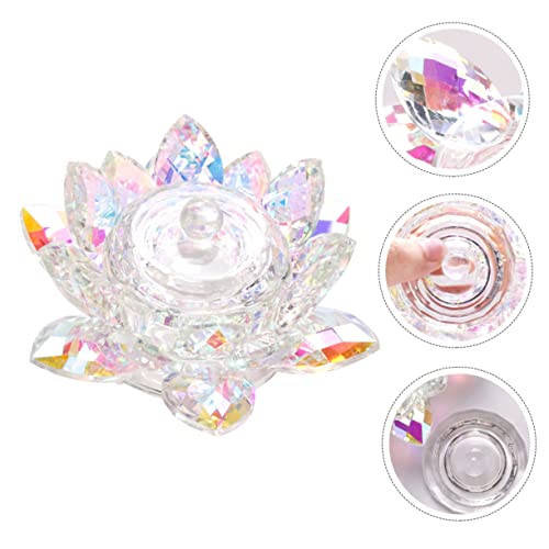 Contenedor de cristal para arte de uñas con tapa miniatura 7