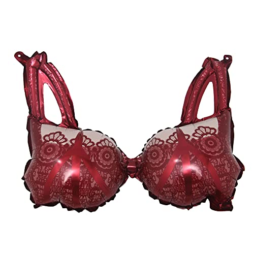 Hen Party Night Baloon Girl Chest Breast Slip Dress Inflatable Bachelorette Party Underwear Balloons Valentines Day Decoration Favor Baloon Party Supplies (Underwear Red) #TOP17
