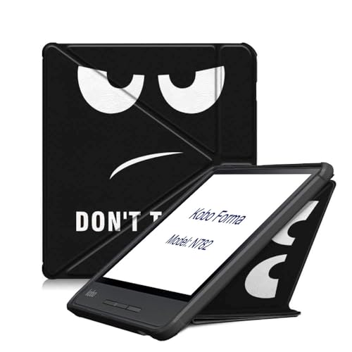 E-Reader Cover for Kobo Forma N782 8 inch (2018 Release Version),Ultra Slim Lightweight with Auto Sleep/Wake Up Function Folio Leather Case for KOBO Forma 2018 8" E-Book (YJ)