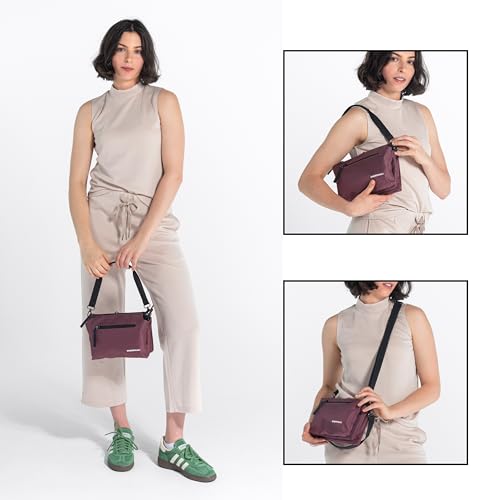 Image of Sherpani Mei, Small Anti Theft Crossbody Purse, Lightweight Cross Body Bag, Handbags, Fashion Trio Bag
