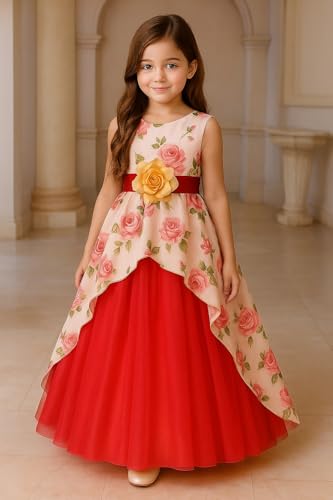 Image of My Lil Princess Baby Girl's A-Line Maxi Dress