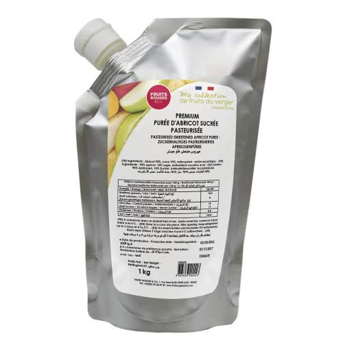 Fruits Rouges & Co Puree de fruits - Abricot Bergeron de France 1kg Cover