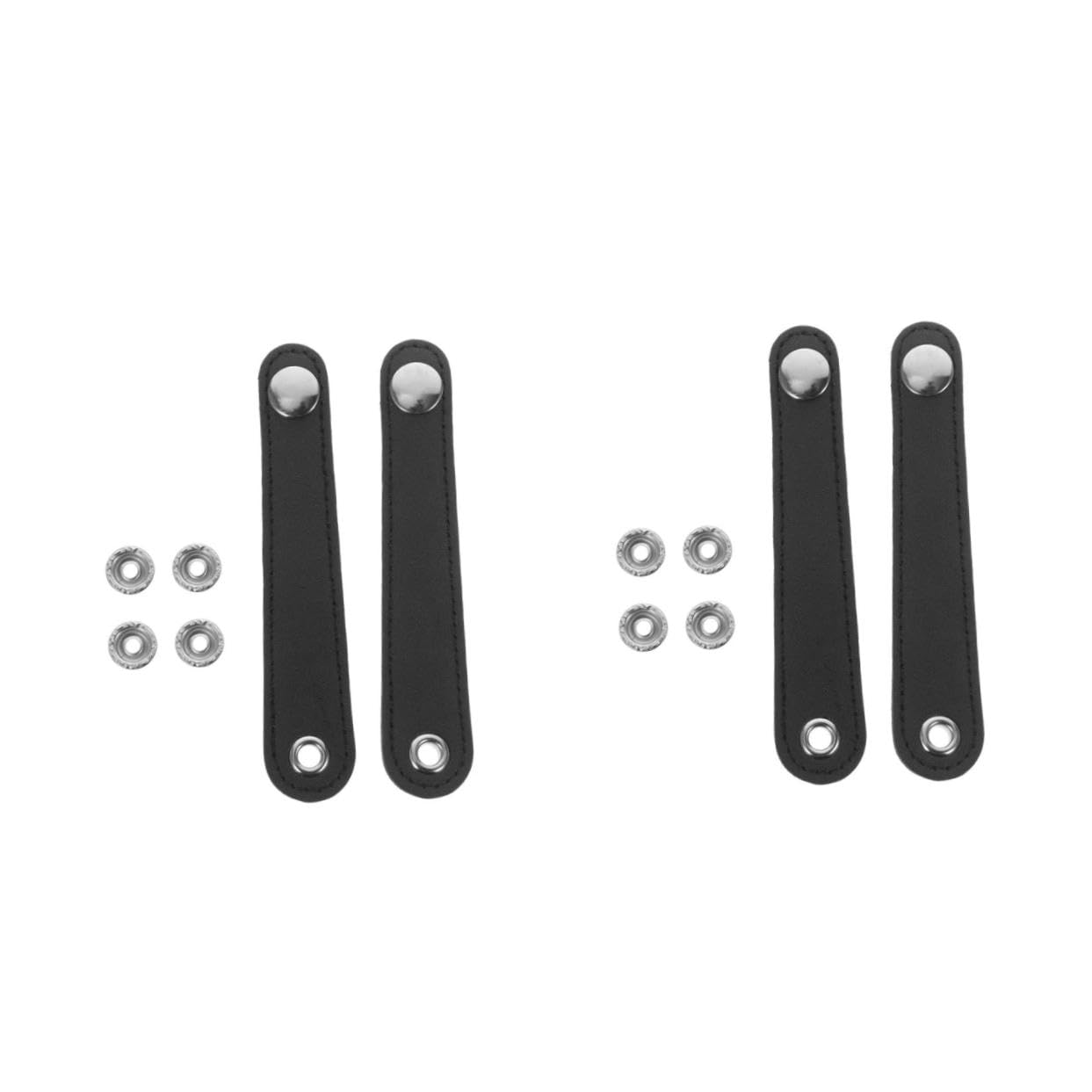 COSMEVIVI 2 Sets Universal Accordion Bellows Straps Durable Leather Accordion Belt Strap Replacement for Bellows