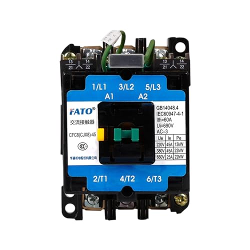Contacteur CA CFC8-9 de rechange pour circuits électriques 110V 220V - 5