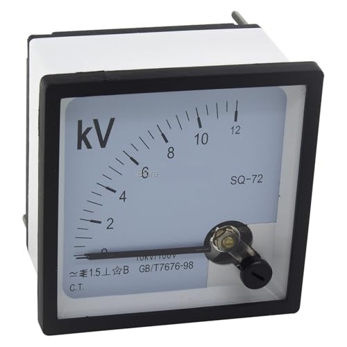 Voltmètre analogique AC 750V SQ-72 pour panneau de distribution électrique