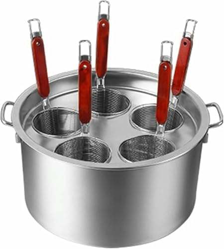 Ensemble d'inserts pour cuiseur à pâtes en acier inoxydable durable - 2
