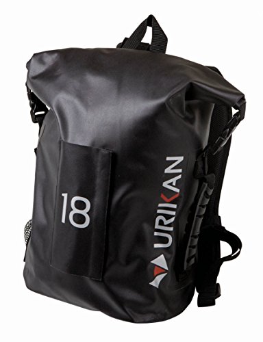 Urikan Nautik Sac à Dos Petite Randonnée, 39 cm, 18,0 litres, Noir