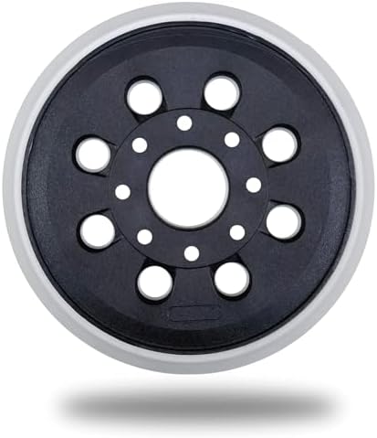 Piastra Levigatura 125mm Poweka - Per Levigatrici Bosch PEX 300/400 AE - Foto 5