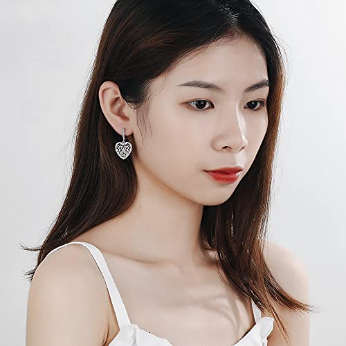 Boucles d'oreilles zircon micro-pavé légères anti-douleur oreilles creuses - 2