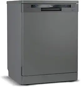 LAVA-LOUCAS MIDEA 14 SERVICOS CINZA 220V