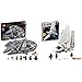 LEGO 75257 Star Wars Millennium Falcon Raumschiff Bauset & 75302 Star Wars Imperial Shuttle Bauset mit Luke Skywalker mit Lichtschwert und Darth Vader Minifiguren, tolle Idee