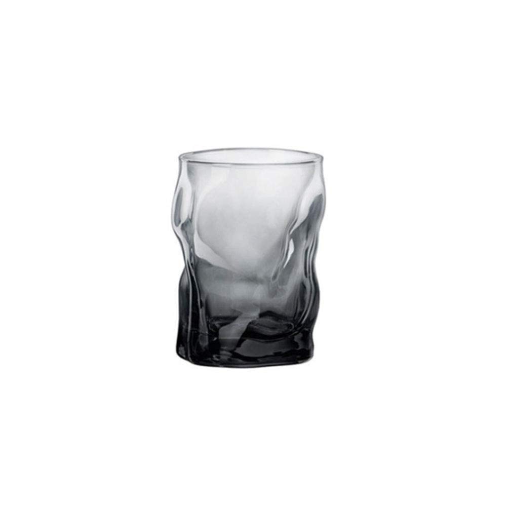 Maya Star Japanese Style Transparent Whiskey Glass Wine Glasses, Often Used in Scotch Whiskey Brandy Whiskey Cocktail Beer Glass - Transparent Gray
