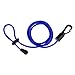 perfeclan Sangle de Sécurité Attache Porte Pagaie De Kayak Laisse De Canne à Pêche 113 cm - Bleu Royal, 113cm