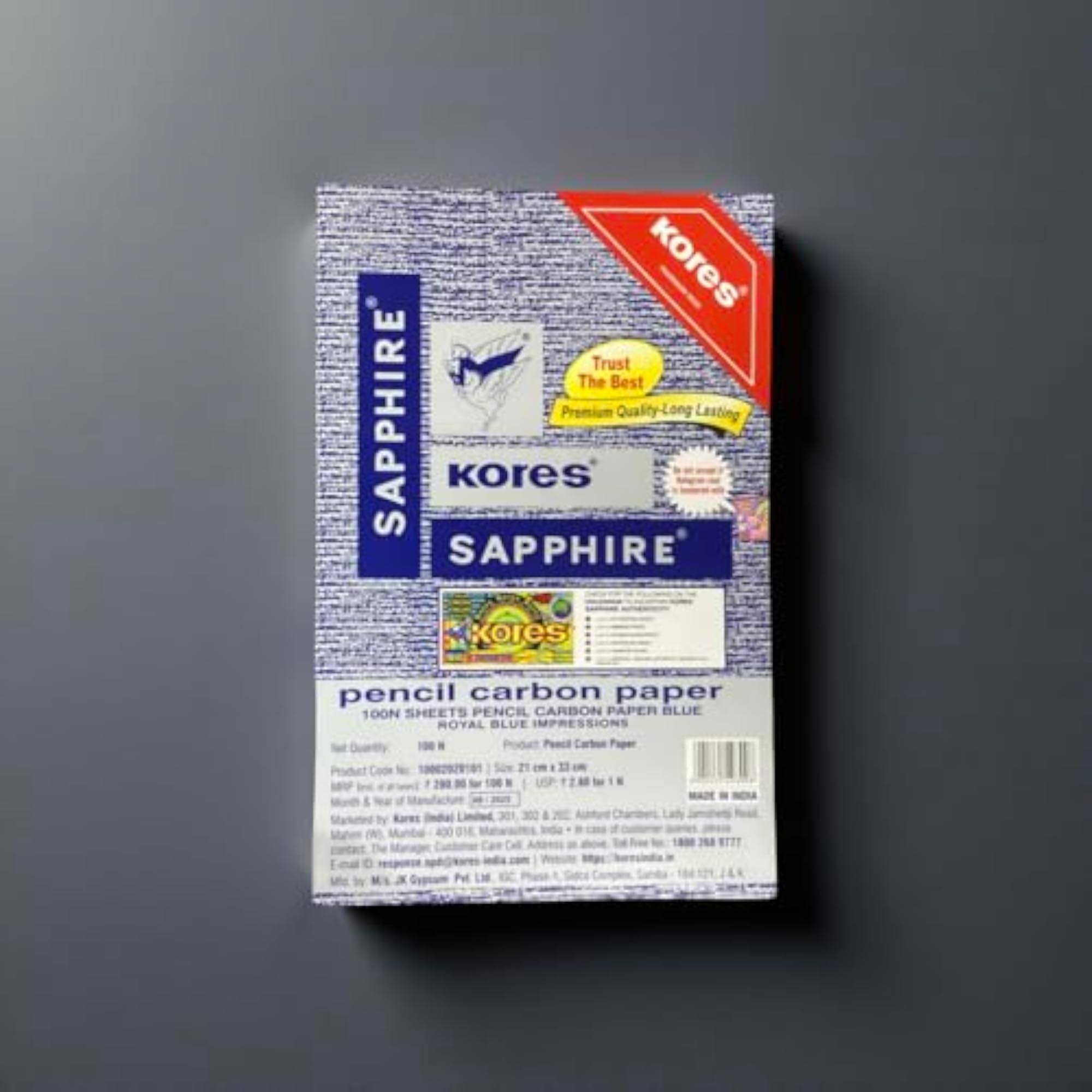 Pencil Carbon F/s, Pack of 100 Sheets