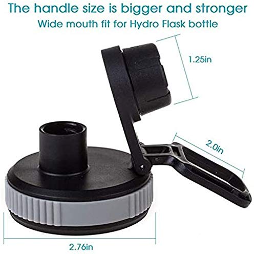 CHENSTAR Spout Lid For Hydro Flask Wide Mouth Sport Water Bottles, Perfect Replacement Lid Accessory For Wide Mouth Water Bottles(12/16/18/20/32/40/64oz) - Image 6