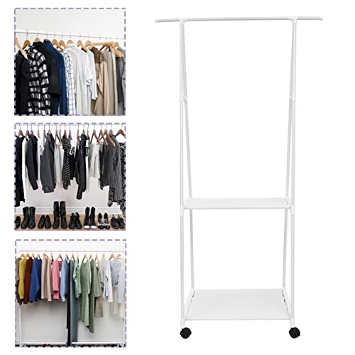 Étagères à vêtements en fer support de rangement robuste Ciieeo - 3