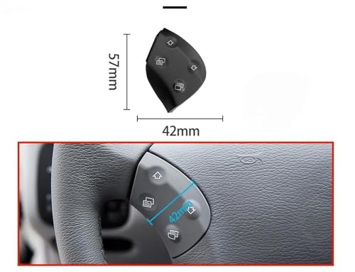 Bouton Commutation Volant Multifonction Résout Boutons Usés W203