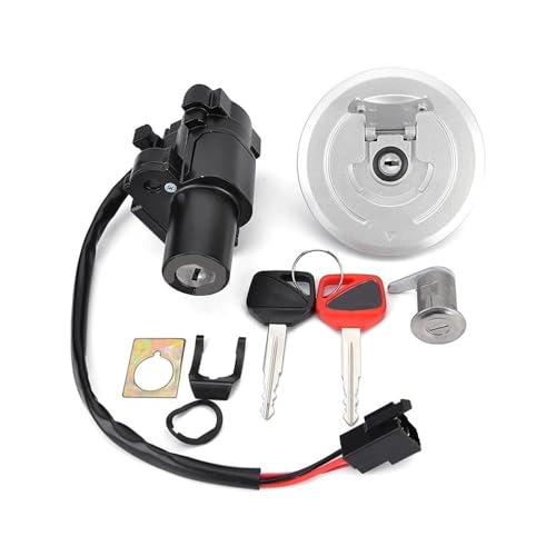Cerradura de asiento y llave de encendido de motocicleta CB250 FMX650