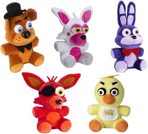 Mokorety FNAF Plushies Foxy，FNAF Plushies，Gift for FNAF Plush Game Fans
