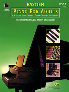 Bastien Piano for Adults Book 1 & 2 (2 Book Set, KP1B & KP2B)