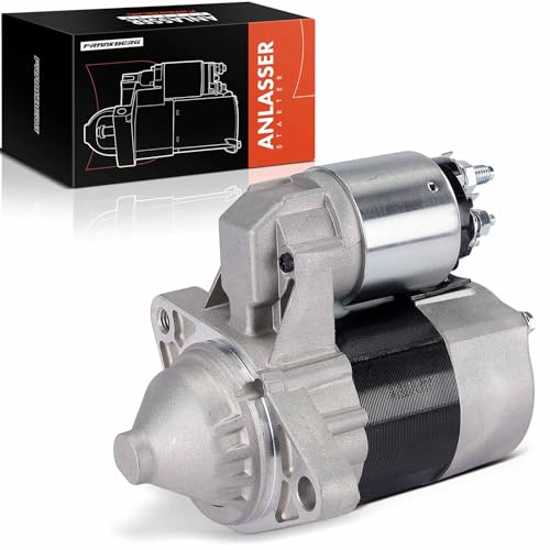 Frankberg Motor de arranque para automóvil Gasolina 0,8 KW/12 V/8 dientes Compatible con Almera Tino V10 2.0L Primera Hatchback P11 1.8L Replace# 31206,113267