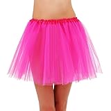 Tutus for Girls Tulle Skirt 3 Layered Ballerina Running Party Skirt - 21 Colors for Choice