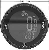 Vitezometru și kilometraj wireless pentru bicicletă Dpofirs cu ecran LCD, ciclocomputer rezistent la apă 3
