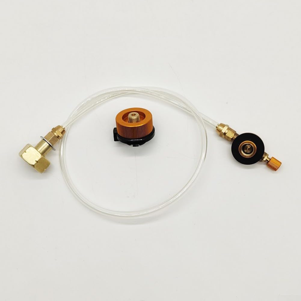 Adaptateur De Bouteille Gaz Pour Réchaud Camping - Valve De Remplissage Pour Réservoirs Plats - Propane/butane