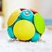 Bright Starts Wobble Bobble Activity Ball Toy, Baby & Toddler Crawl Toy, Interactive Sounds & Textures, Ages 3 Months+