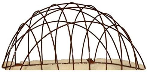 Solvit 69996 Wire Safety Cage Top only (BASKET SOLD SEPARATELY) - Made for Wicker Bicycle Basket