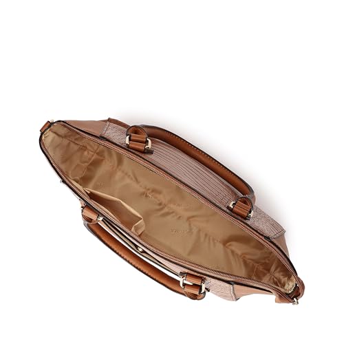 Image of Fastrack Croco Textured Structured Satchel with Detachable Sling Strap for Women, Girls and Ladies