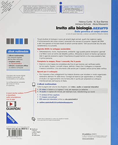 Invito Alla Biologia.Azzurro. Dalla Genetica Al Corpo Umano. Per Le Scuole Superiori. Con E-Book. Con Espansione Online - 2