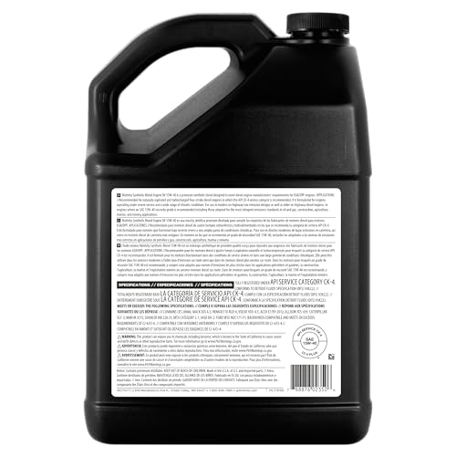 Kit de cambio de aceite sintético 15W-40 Heavy Duty 3 galones miniatura 4