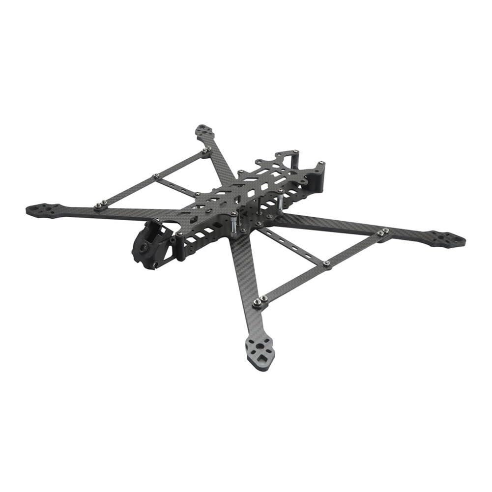 Adatto for RC FPV Freestyle Long Range Racing Drone DF-V2 FPV Drone Frame KIT 8/9/10 pollici 367/387/427mm in fibra di carbonio(9 inch 387mm)