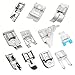 SXDLCX 11 Pcs Presser Feet Set Domestic Sewing Machine Presser Foot for Low Shank Snap on Singer Brother Janome Babylock Juki Toyota