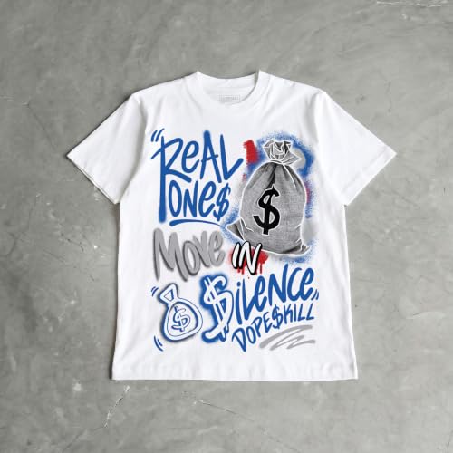 Image of DopeSkill Graphic Tee Streetwear Hip Hop Hypebeast Unisex T-Shirt Sneaker Colour Matching Shirts Inspired Motivation Quotes
