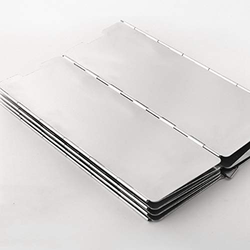 4 Packs 8-10 Plates Camp Stove Windscreen - Hardware UK