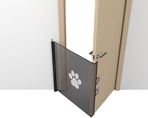 AZIEBAY �h�A�E�K�i�Q�[�g�����L�k���y�b�g�h�A��A�ȒP�ݒu�Ńy�b�g�̍s���͈͂����݂ɐ����A��v�ŒʋC���̗ǂ��f�U�C���Ńy�b�g�Ǝ�����ɂƂ��ĕ֗��ȃA�C�e��