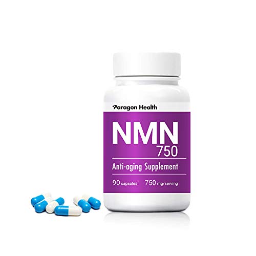 NMN750 (750mg/serving, 30 Day Supply) NMN Supplements â€“ The Ultimate Anti Aging Supplement - Pure NMN (Nicotinamide Mononucleotide) â€“ High Quality NAD Booster, 90 Capsules, 250mg/capsule