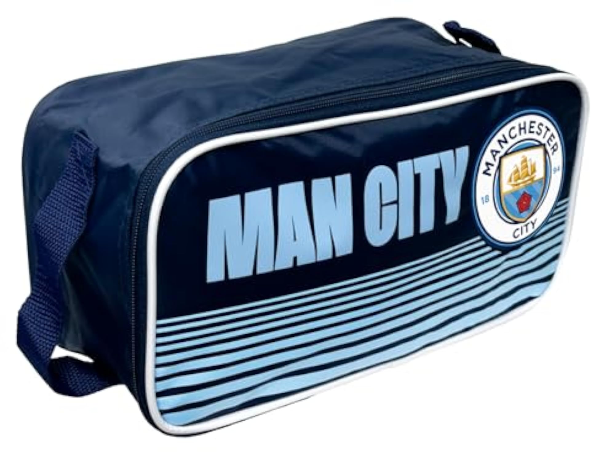 Manchester City Licensed Shoe Carrying Bag, Blue