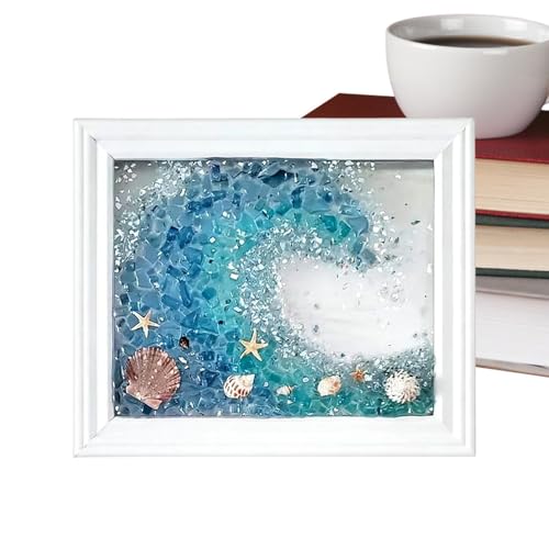 Kit de ocio creativos DIY de arte de pared de mar para decoración moderna de dormitorios