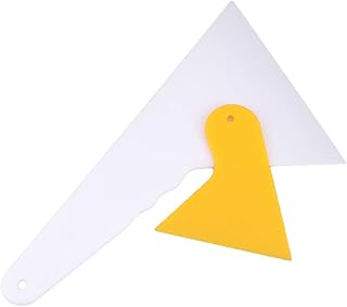 ERINGOGO 2 Peças Ferramentas De Carro Rodo Branco Para Raspador De Vidro De Carro Raspador De Gelo Veículo Raspador De Neve Raspador De Carro Raspador De Folha De Carro Raspador Pequeno