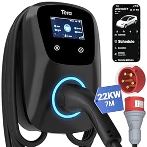 Tera Driefasige elektrische autolader type 2 W01