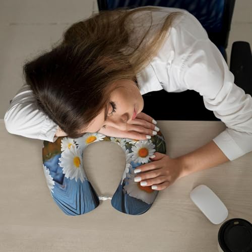 Almohada Espuma Viscoelástica 30cm x 25cm para viaje miniatura 7