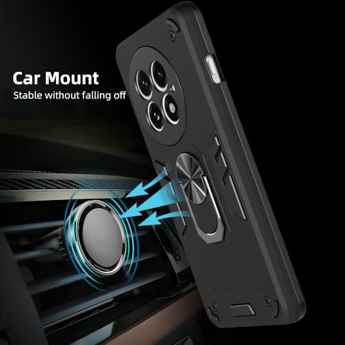 Image of NDCOM for OnePlus 13 Back Cover | Premium OnePlus 13 Case | Stylish OnePlus 13 Cover for Enhanced Protection and Sleek Design | Ring Holder Case