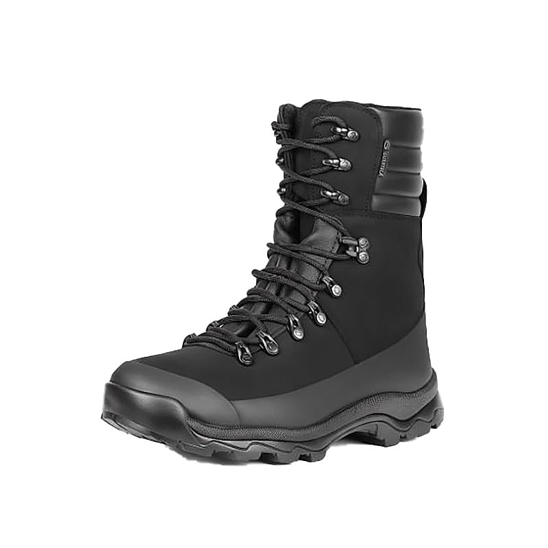 Bota Tática Guartelá Classic, Couro Hidrofugado, Cano Alto 22cm, Solado Bi-Componente, Preta (Preto, Normal, BR, Adulto, Numérico, 39)