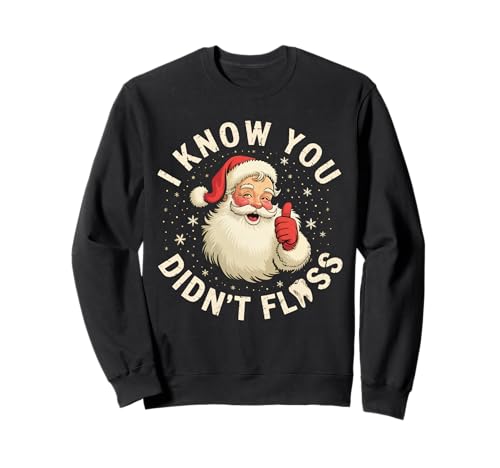 Funny Santa I Know You Didn't Floss ���Ȉ㎕�ȃN���X�}�X �g���[�i�[