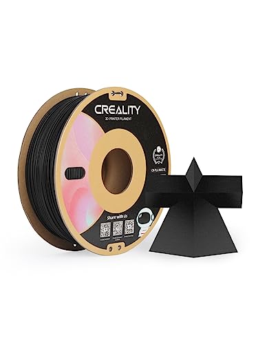 Creality Pla Matte 3D Printing Filament, 1.0Kg Eco-Friendly Cardboard Spool, 1.75Mm Pla Matte 3D Printer Filament, ≤0.03Mm Dimensional Accuracy, Compatible With Creality Fdm Printers (Black) #TOP25